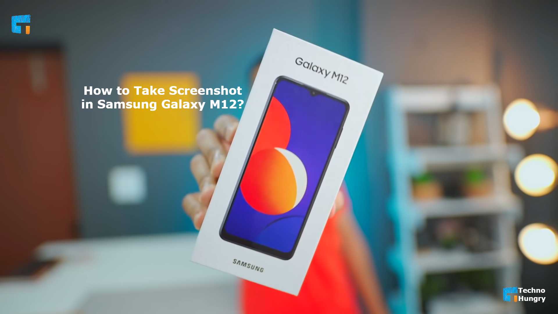 How to Take Screenshot in Samsung Galaxy M12?